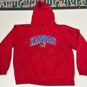 Kansas University Red Hoodie